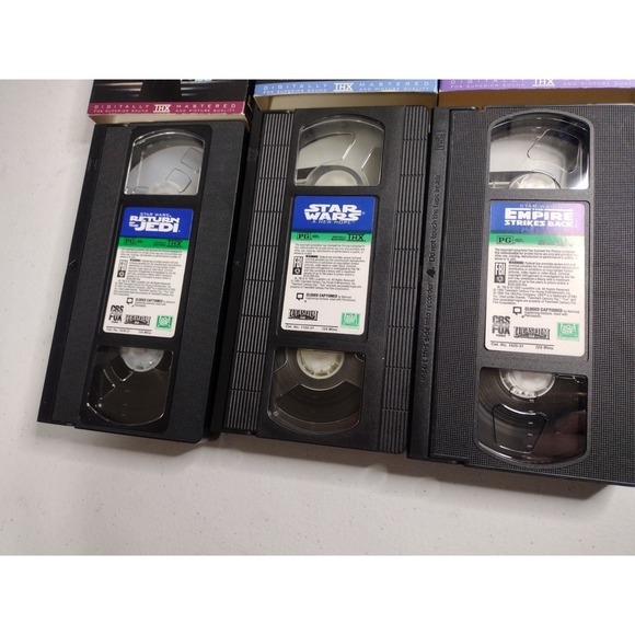 Star Wars Trilogy Box Set (VHS,‎ 1995) - Picture 8 of 8